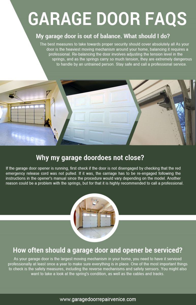 Garage Door Repair Venice Infographic